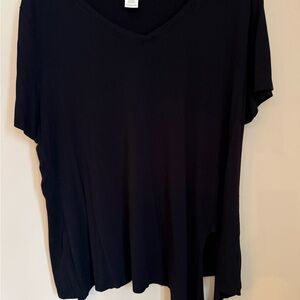 Matty M Black Relaxed Short Sleeve Tee